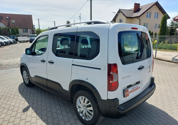 Peugeot Rifter cena 56666 przebieg: 131000, rok produkcji 2019 z Kołobrzeg małe 436